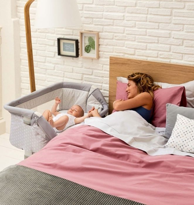 Next to me Dream Chicco com Balanço e rodas -  oferta da roupa da cama