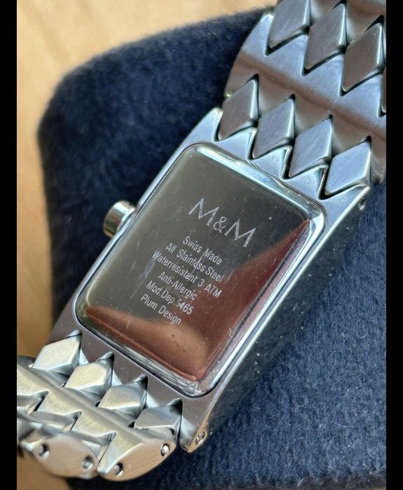Zegarek Vintage Swiss M&M Masa perłowa
