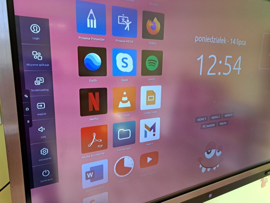 Monitor interaktywny Prowise 65" z kamerą