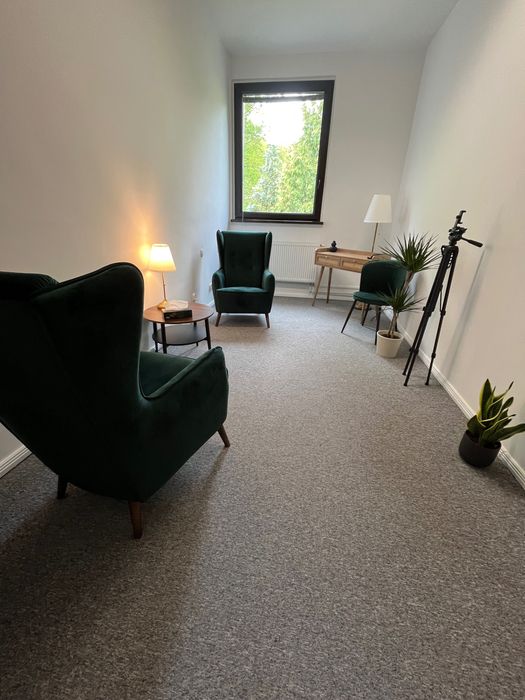 Wynajmę gabinet psychologiczny/ psychoterapeutyczny