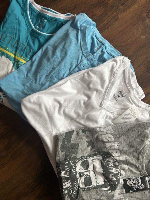 zestaw 4 koszulek 6xl