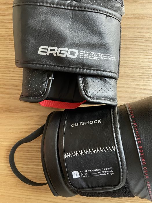 Luvas de boxe da outshock 12 oz