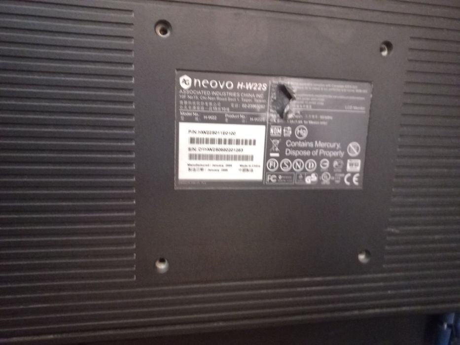 Монітор AG Neovo H-W22S