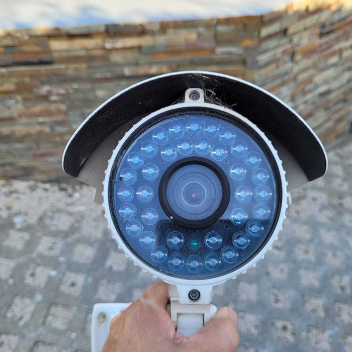 5 Câmaras de vigilância CCTV usadas, funcionantes