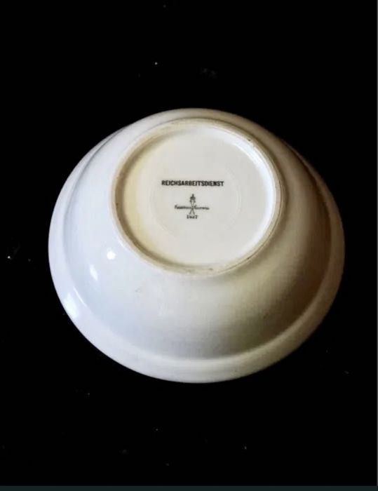 1937 Przedwojenny kolekcjonerski talerz głęboki miska sygn niemiecki
