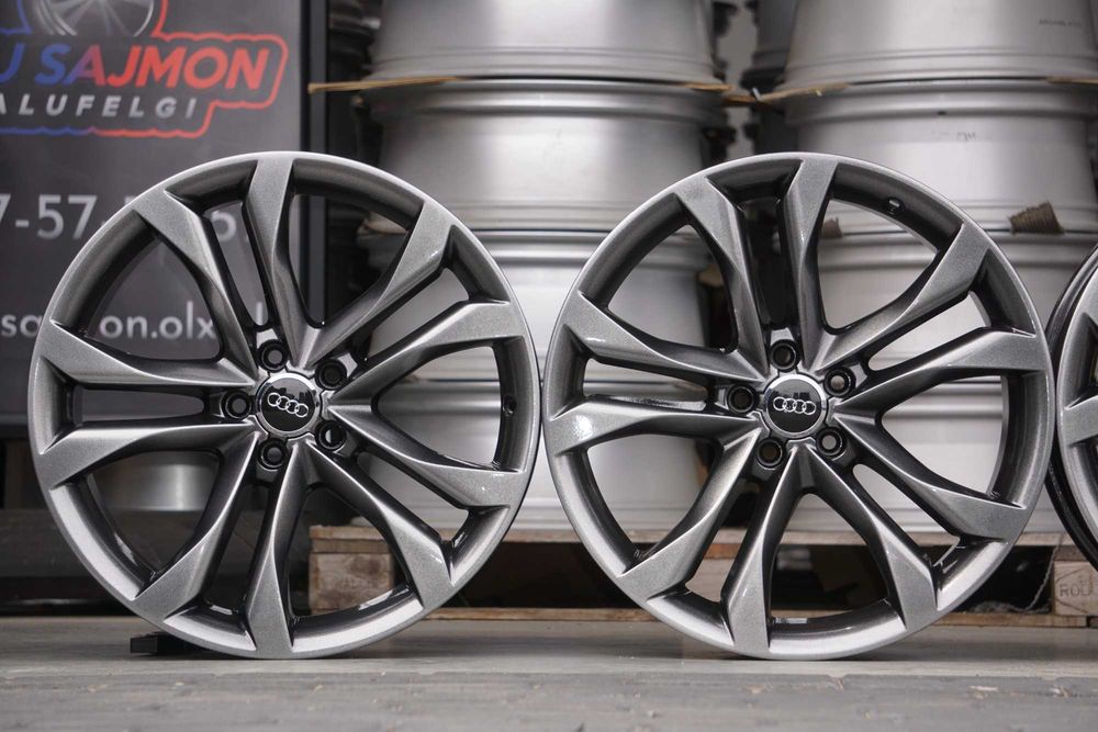 Alufelgi oryginał Audi 5x112 9Jx20 et45 cb57,1mm grafitowy polysk