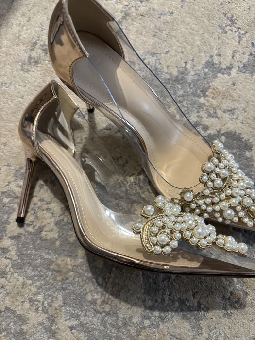 Туфлі лодочки прозорі