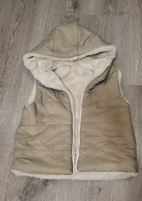 Двостороння жилетка TM Zara / безрукавка / жилет