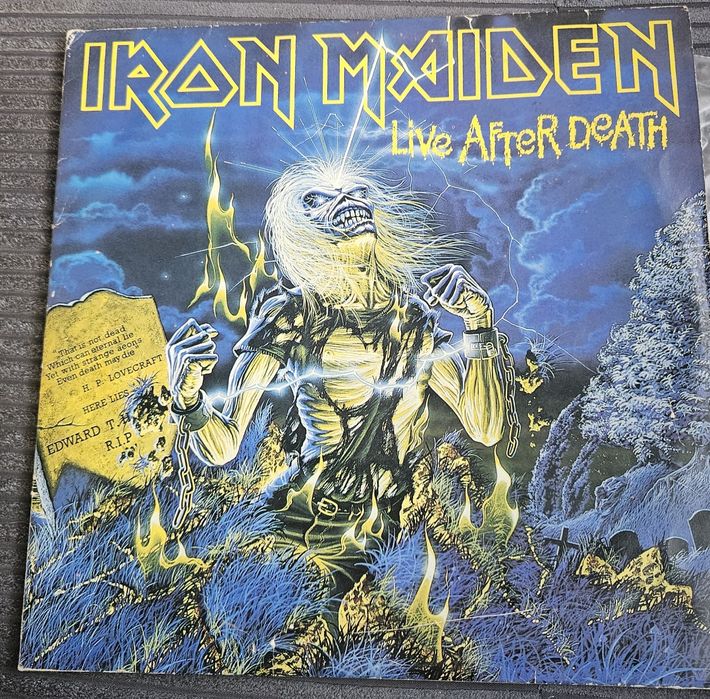 Iron Maiden Live After Death winyl