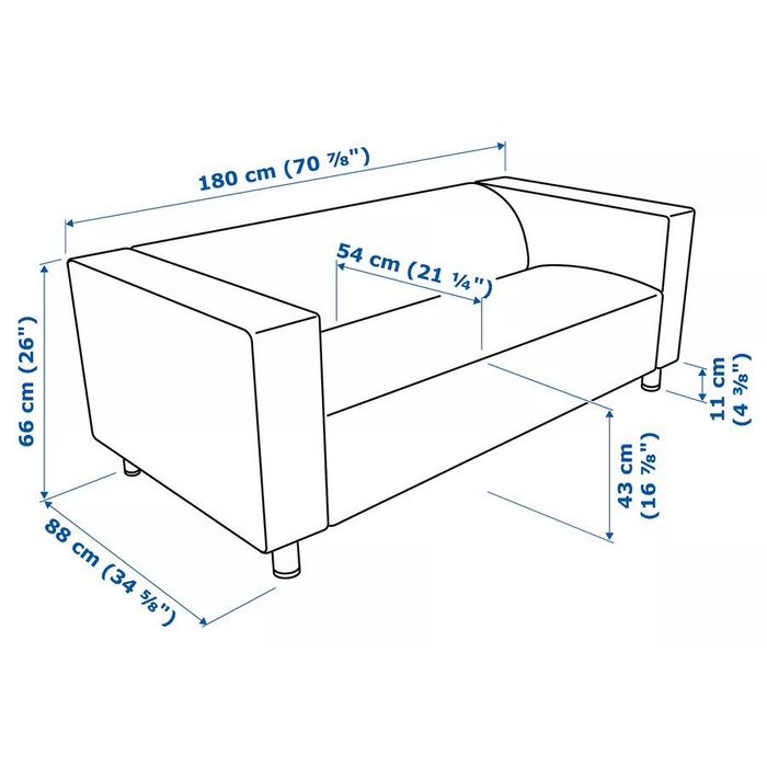 Sofá IKEA 2 lugares