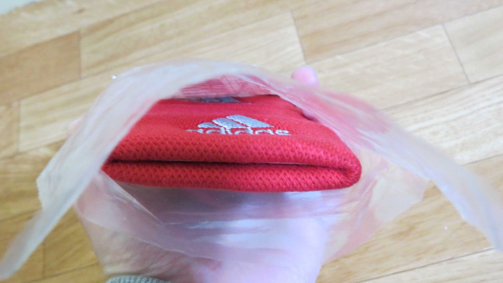 2 Punhos Adidas Vermelhos - Originais