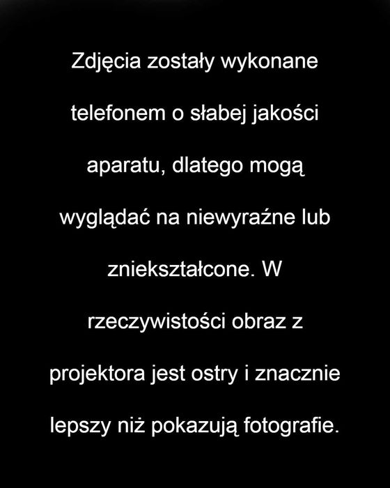 mini Projektor LED jak nowy