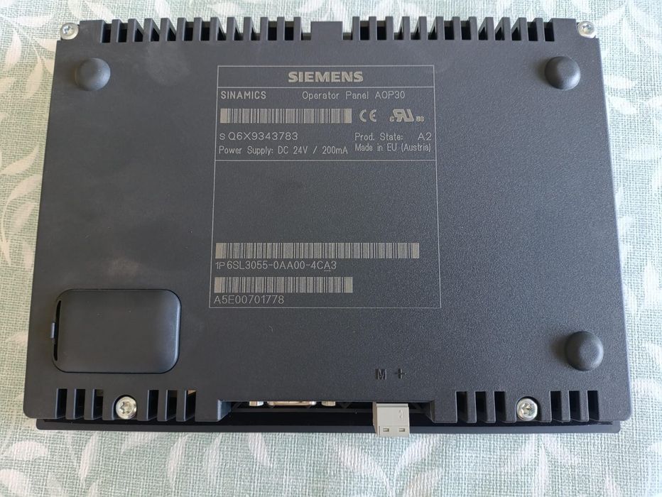 Siemens SINAMICS AOP30 Operator Panel 6SL3055-0AA00-4CA3 / 4CA5