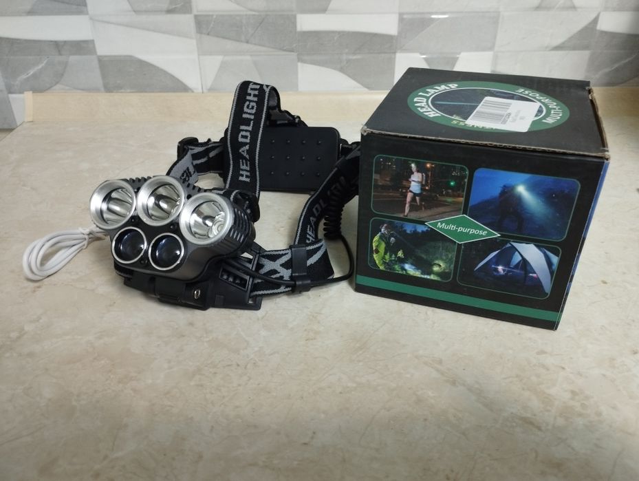 налобний ліхтар Head Lamp