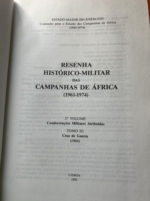 Resenha Historico -Militar das Campanhas de Africa