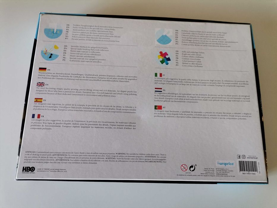 Puzzle Game of thrones