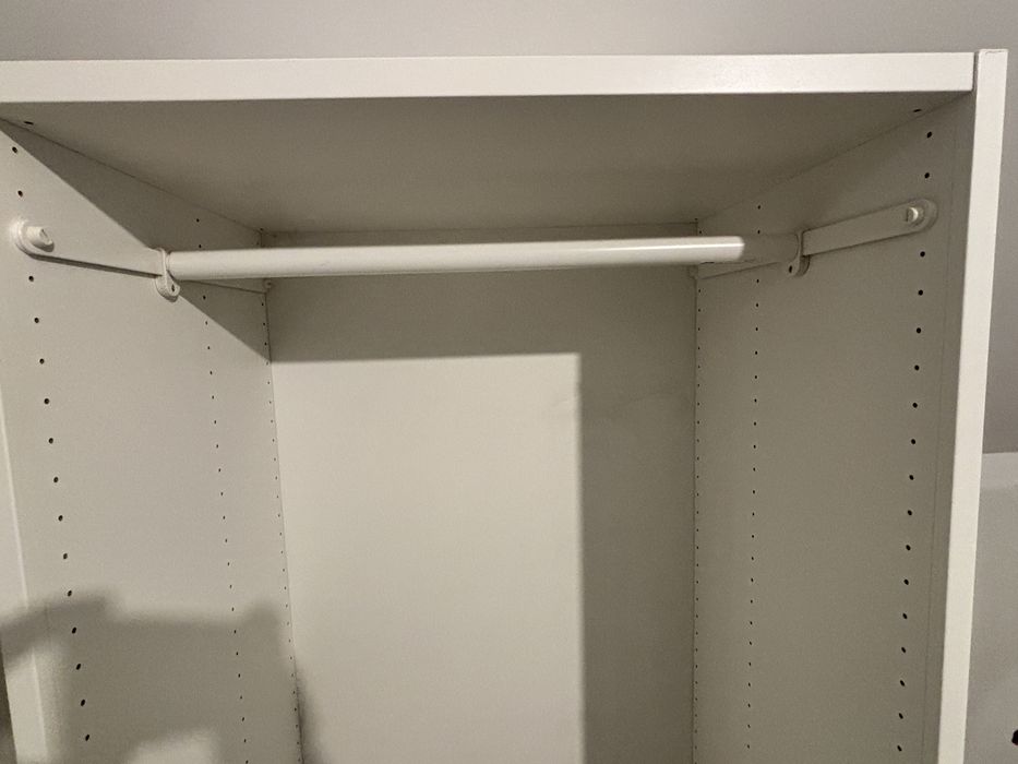 Obudowa IKEA PLATSA 60x40x180 cm + drążek HJÄLPA – stan idealny