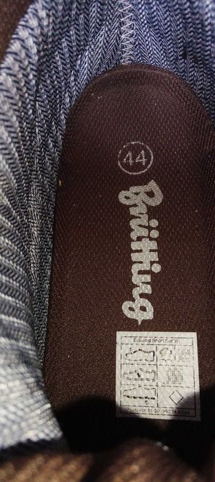 Buty Britung r 44 VIBRAM wkładka mierzona 29 cm trekkingowe RAZ użyte