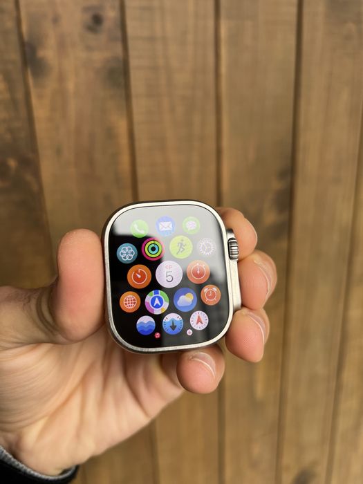 Apple Watch Ultra 49mm Titanium Midnight Ocean Band