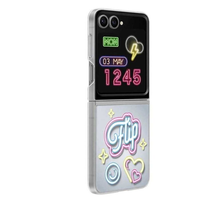 Оригинальный светящийся чехол Samsung Z Flip 6 Flipsuit Case SM-F741b