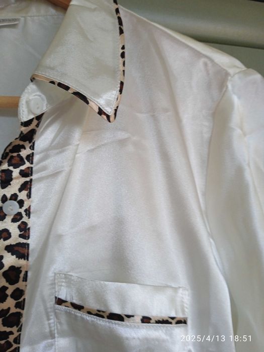 Piżama damska,  yamamay, rozmiar S, kolor ecru.