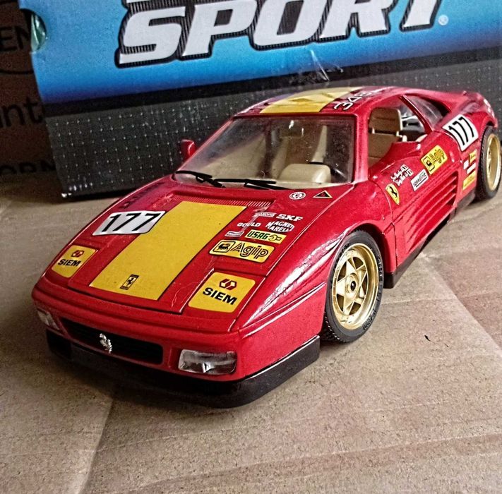 Ferrari 348 TB Evoluzione. 1.18 Модель має номер 177 і виконана в