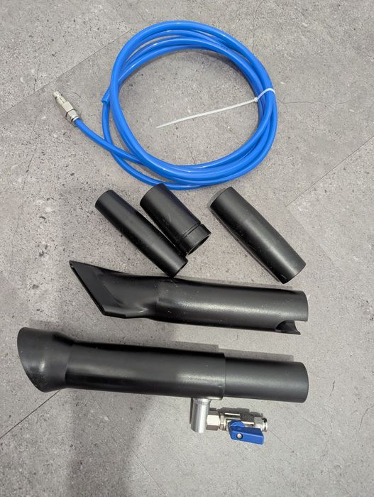 Tornado gun, odkurzanie samochodu