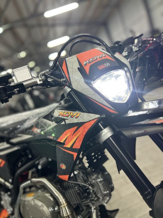 Пітбайк Kovi Pit 150 Безкоштовна доставка, Гарантія, Розстрочка