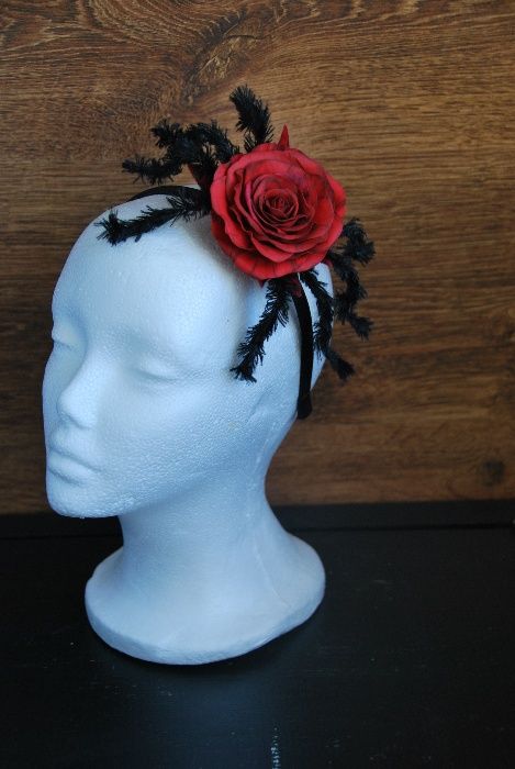 Украшение  роза-паук