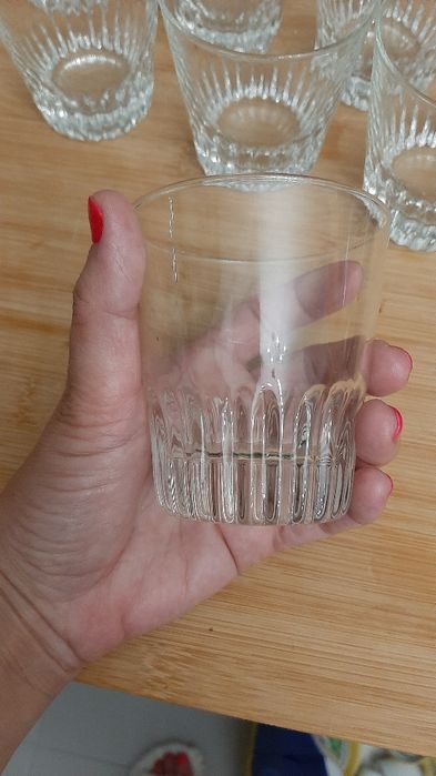Conjunto de 11 copos de vidro