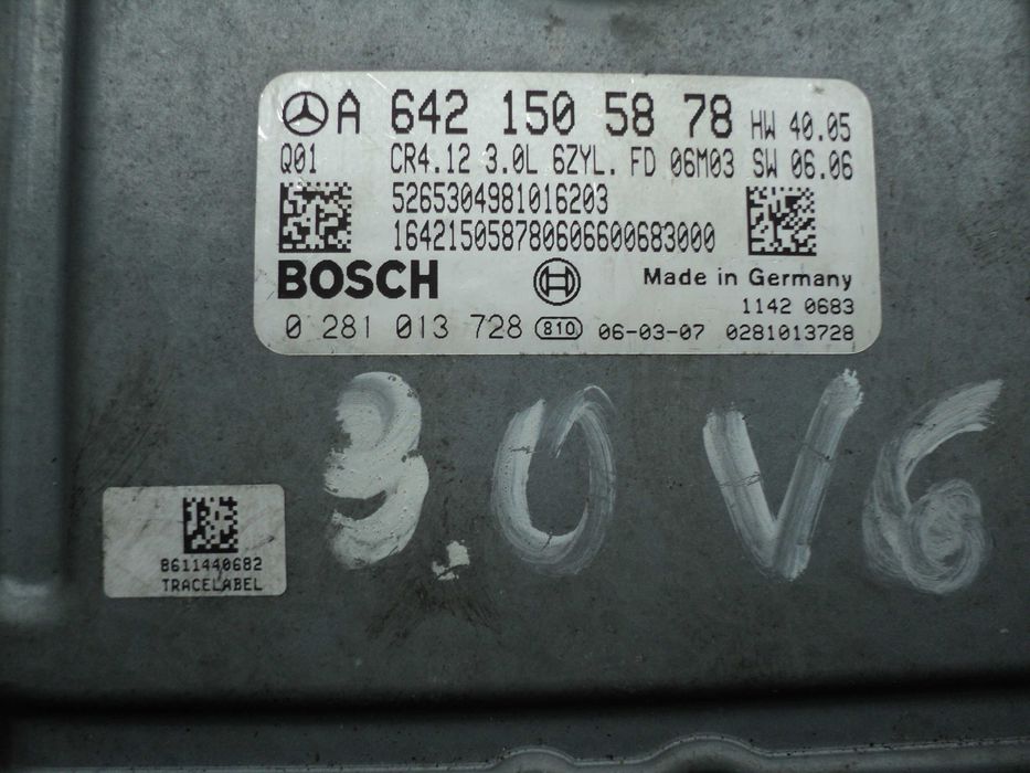 Sterownik komputer Mercedes W211 3.0 CDI rok 2007