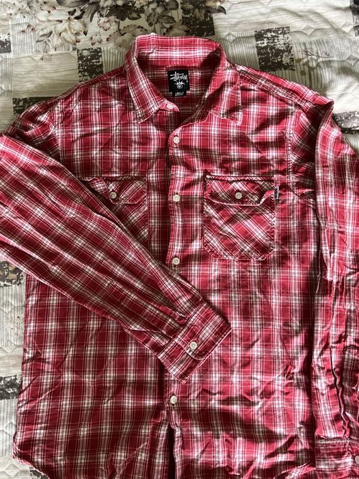 ОРИГІНАЛЬНА Сорочка Stussy, M-L, ідеальний стан