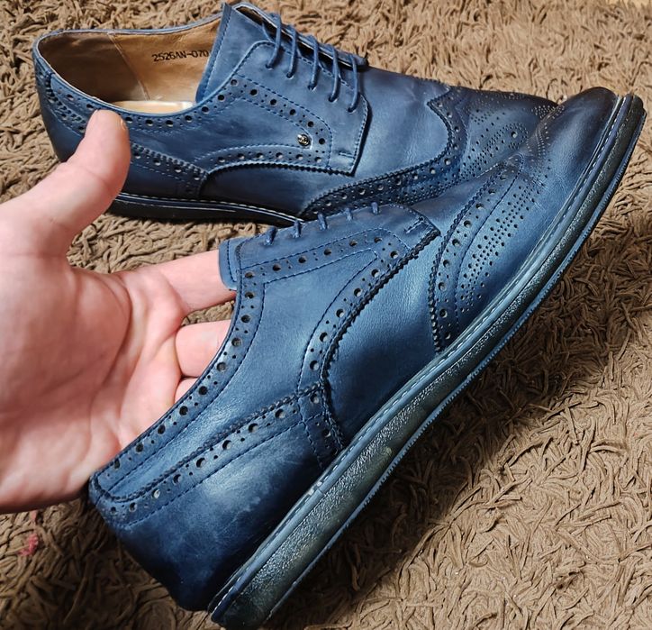 Туфли броги ESTRO натуральная кожа ОРИГИНАЛ!!!