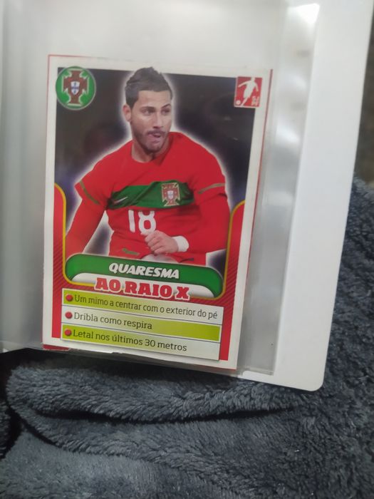 Ricardo quaresma Portugal de ouro cromo recuperado panini