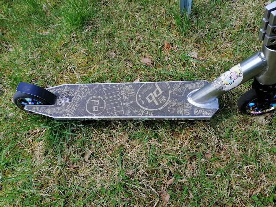 Hulajnoga wyczynowa freestyle kierownica 360 stopni