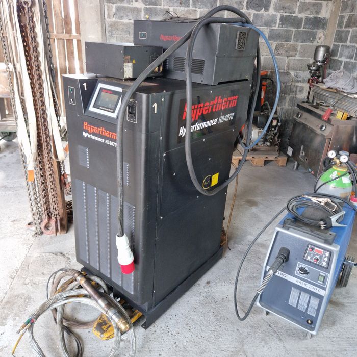 Przecinarki plazmowe 2szt 200A Hypertherm HD 4070.