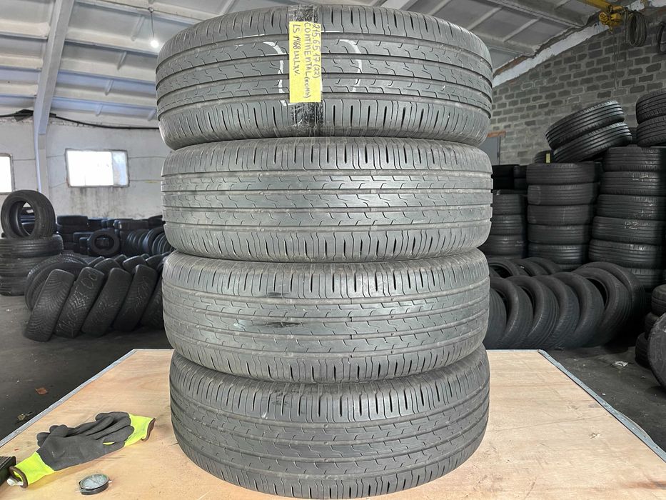 LS1468 Літні шини 215/65r17 Continental EcoContact 6 комплект резина