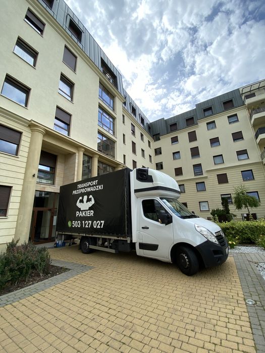 Transport Przeprowadzki Pakier tanio bagażówka