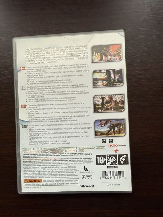 dead or alive 4 x360