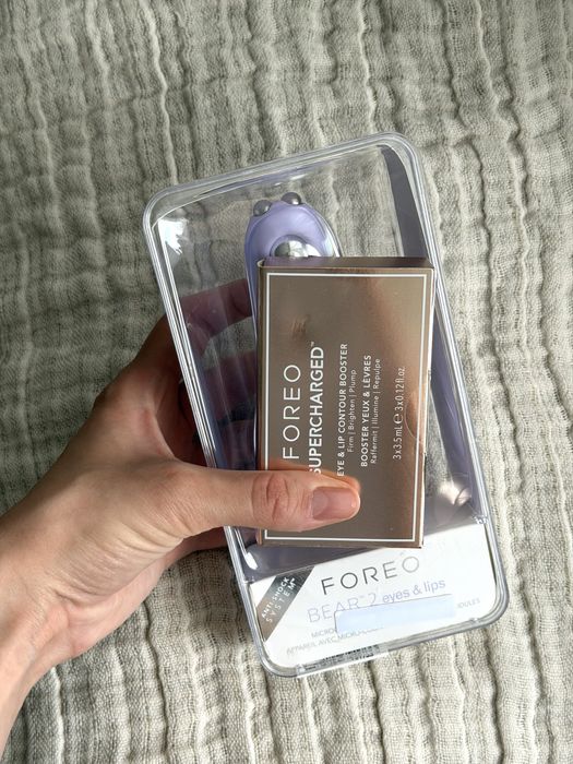 Foreo Bear 2 eyes & lips (+conductive serum) - mikroprądy do twarzy