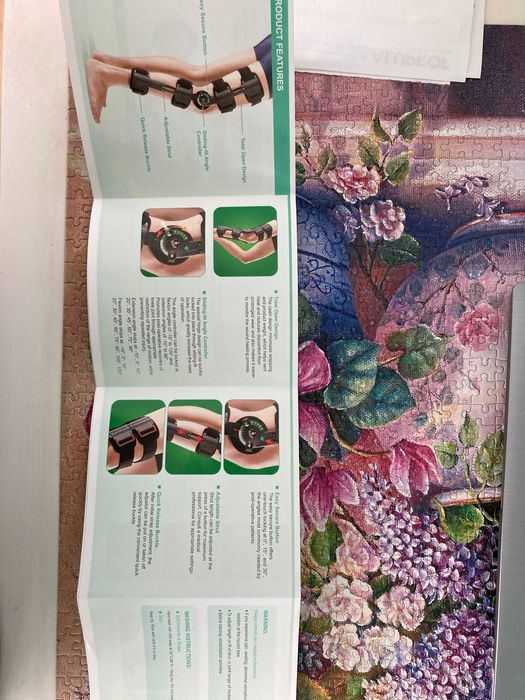 Orteza kolana OPPO z regulacją zakresu ruchomości