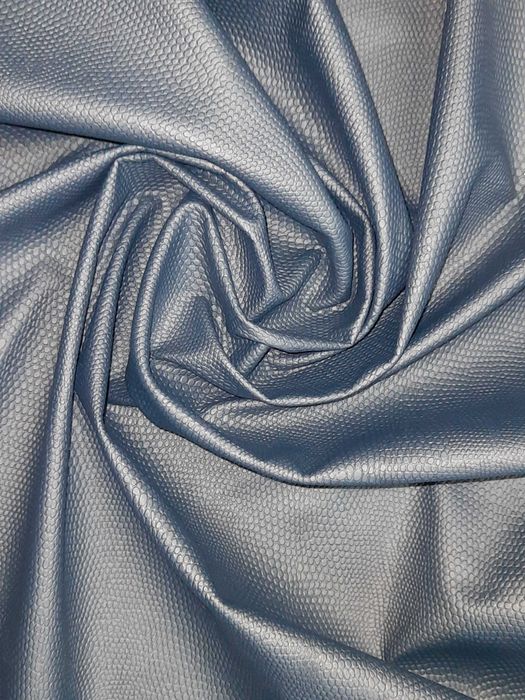 Kupon tkaniny skórka węża -grafit długość 2 m