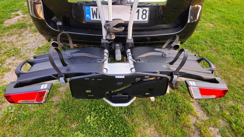 Bagażnik rowerowy na hak Thule easy fold 931 2rowery elektryki