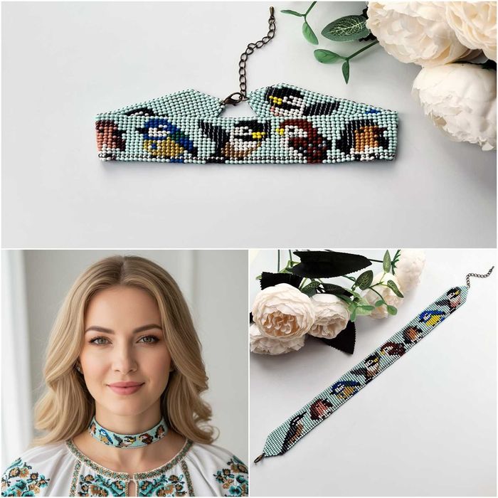 1+1=3 Українські прикраси різні кольори подарунок жінці великий вибір