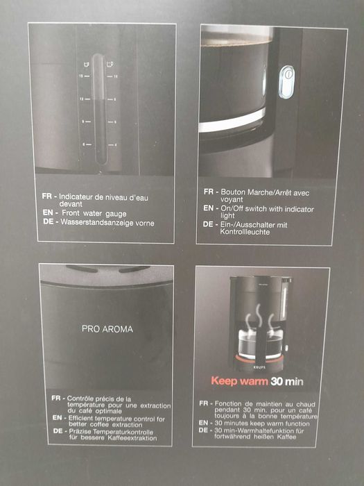 Nowy przelewowy ekspres do kawy Krups F309
