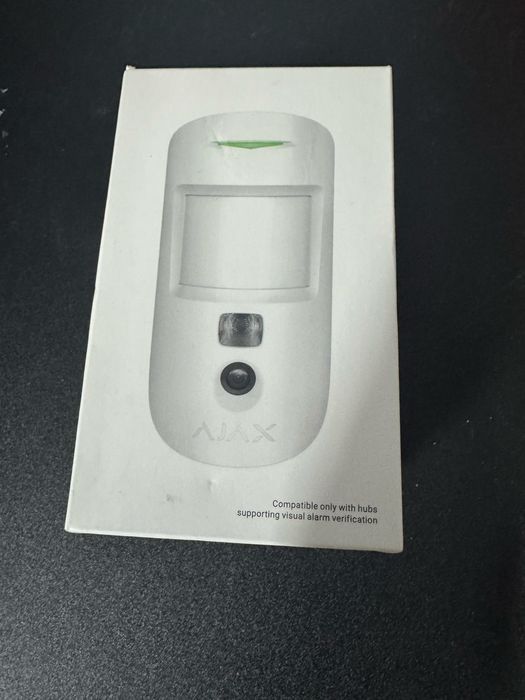 Бездротовий датчик руху Ajax HDR MotionCam White (MotionCam)