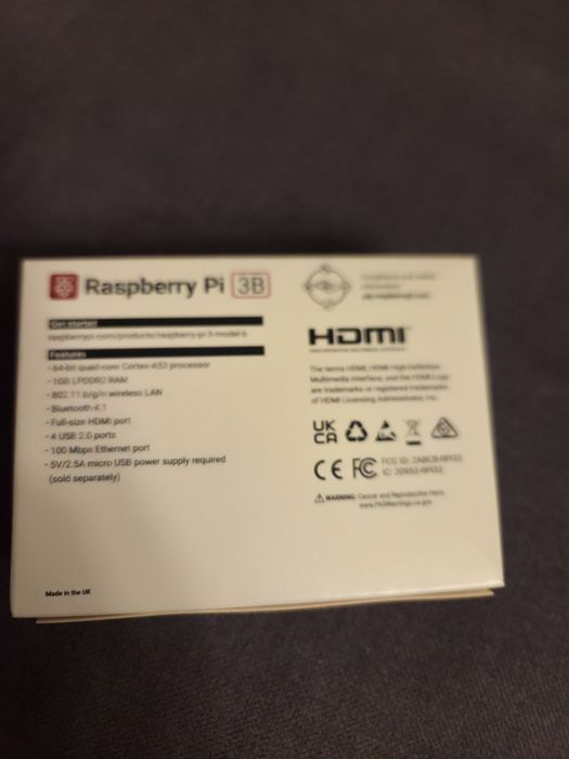 Raspberry pi 3b Nowe