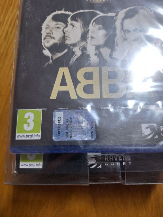 Jogo playstation: ABBA: Let's Sing + microfone
