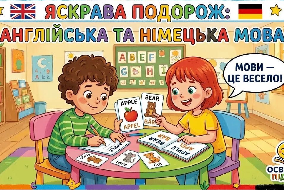 Репетитор з англійської та німецької мови