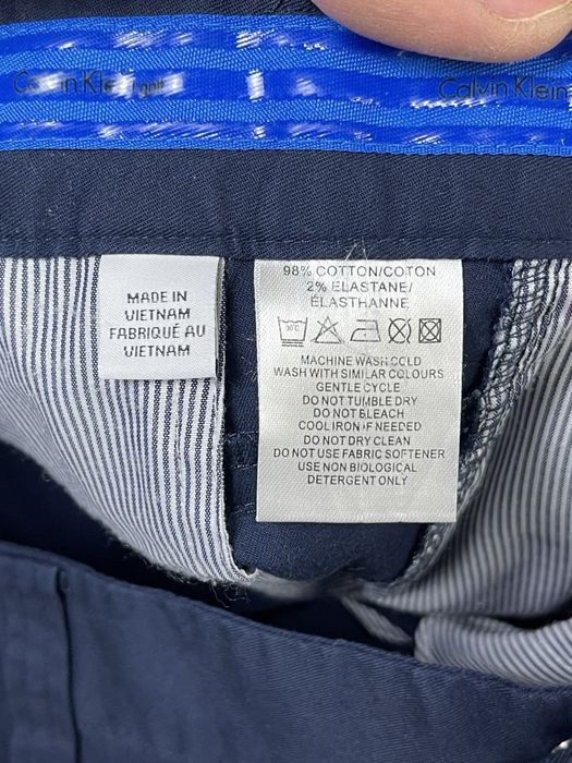 Calvin Klein Golf штаны брюки W38 L29 размер классические синие